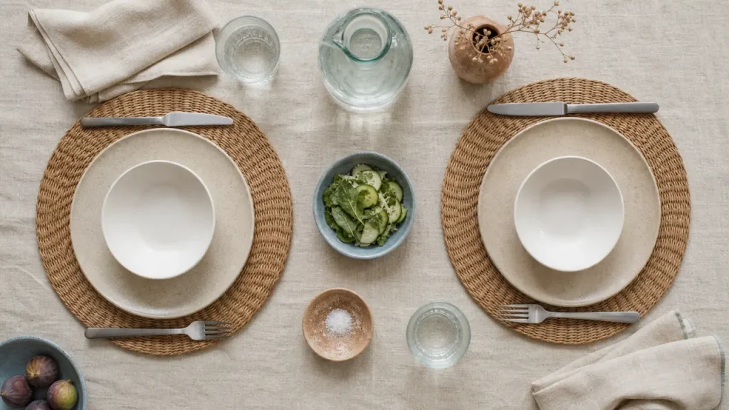 Art table : choisir vaisselle, linge et verrerie selon l’usage et les matières