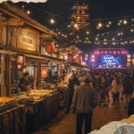 Asian street food festival 2025 : stands et scène South Asia Vibes