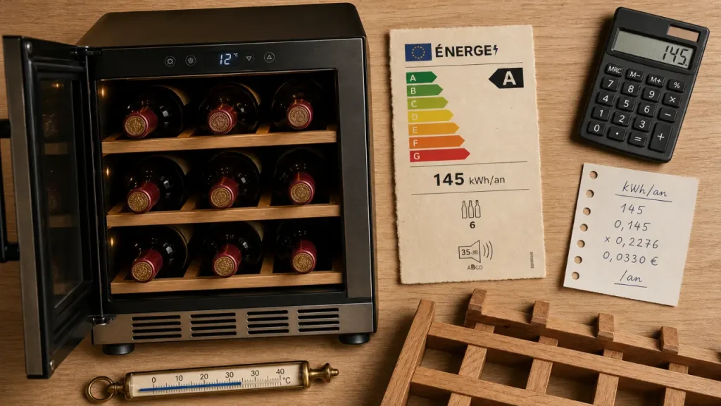 Cave à vin classe A : vraie économie d’énergie ou critère à relativiser ?