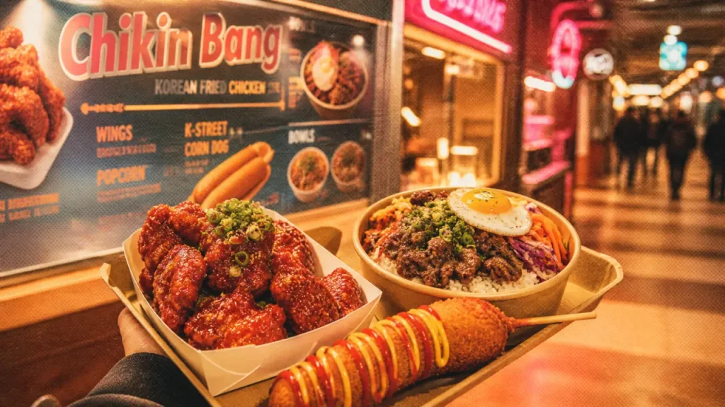 Chikin Bang aux Arcades : l’adresse, les horaires et le menu Korean street food à connaître