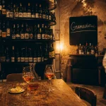 Grenadine cave à vin à Marseille, intérieur nature en cave