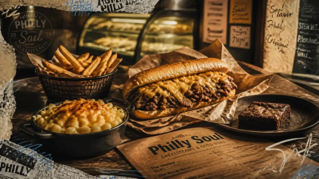 Philly soul street food américaine : cheesesteak et frites à Lyon