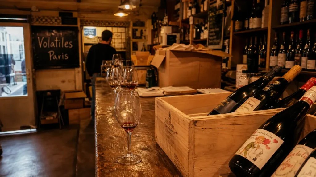 Volatiles cave à vin à Paris : vins nature, avis et prix repères