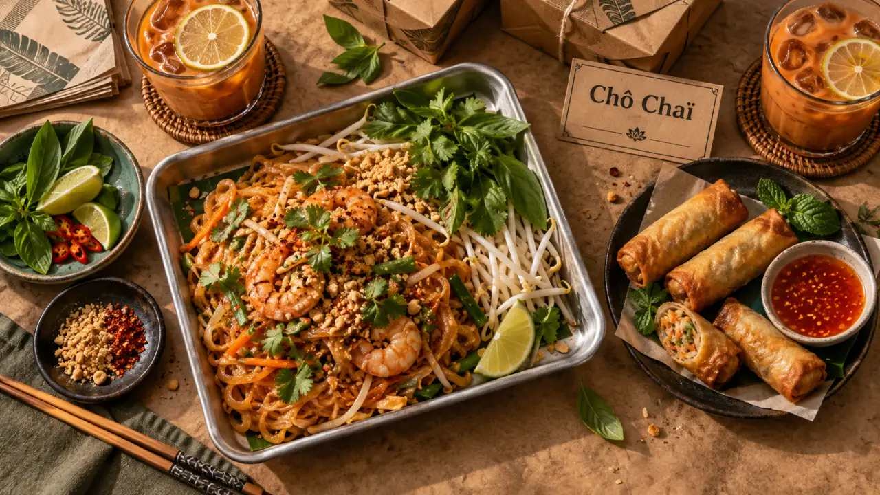 Chô Chaï Montpellier Antigone : thaï street food, pad thaï et nems