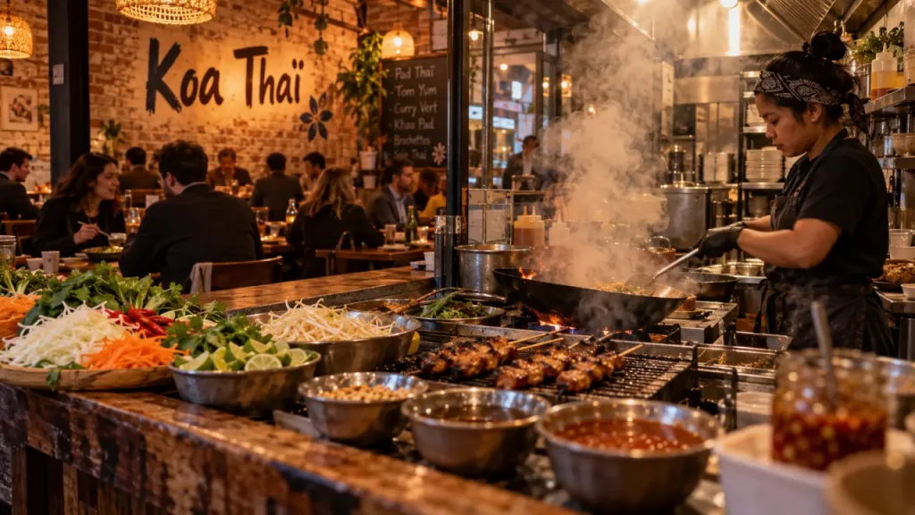 Koa Thaï est la cantine de street food thaïlandaise du quartier gare de Strasbourg
