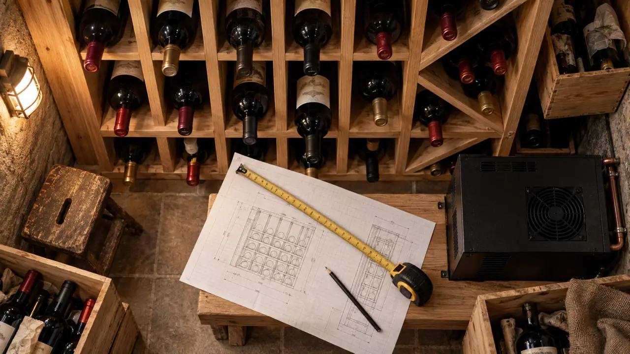 Ma cave à vin sur mesure pour vieillissement et service