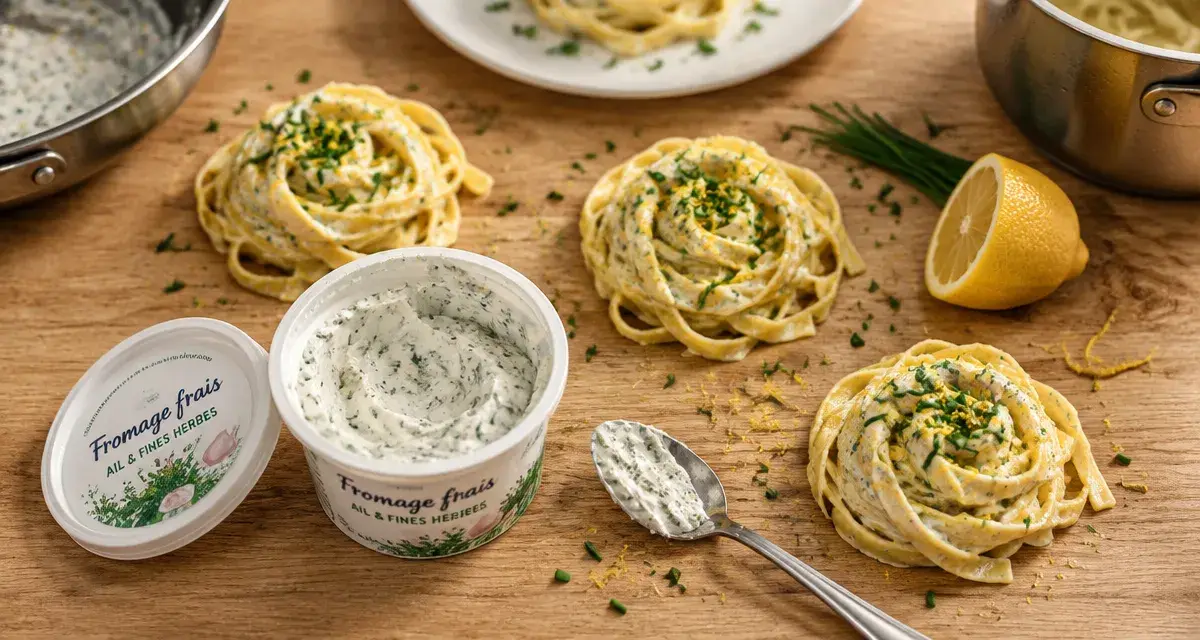 Boursin recettes cuisine : pâtes au Boursin et astuces anti-tranche