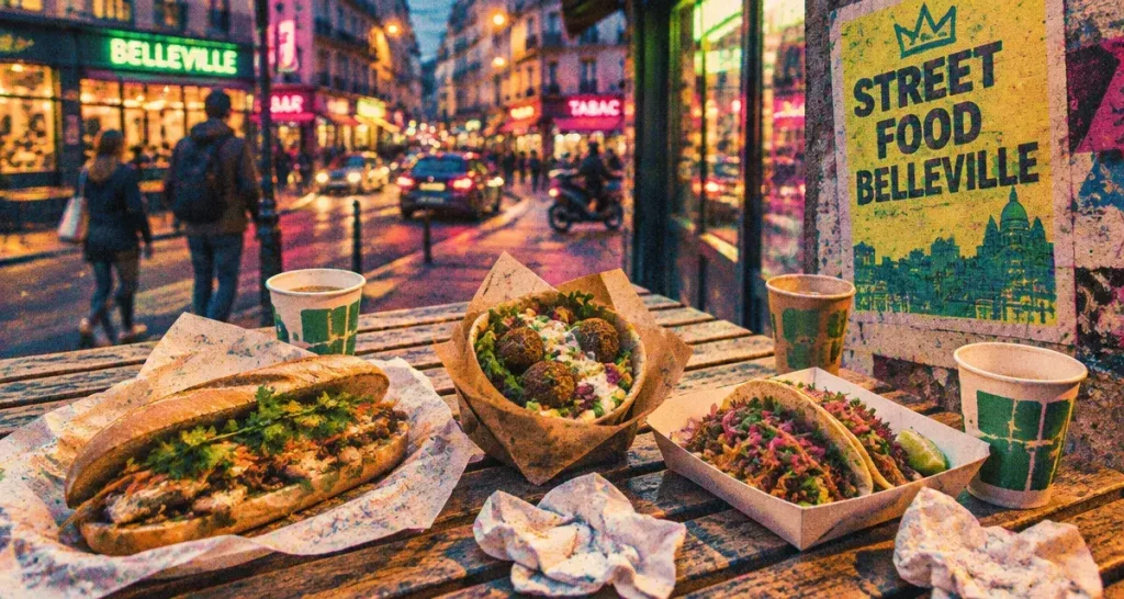 Street food à Belleville : quatre rues pour manger vite et varier les plaisirs